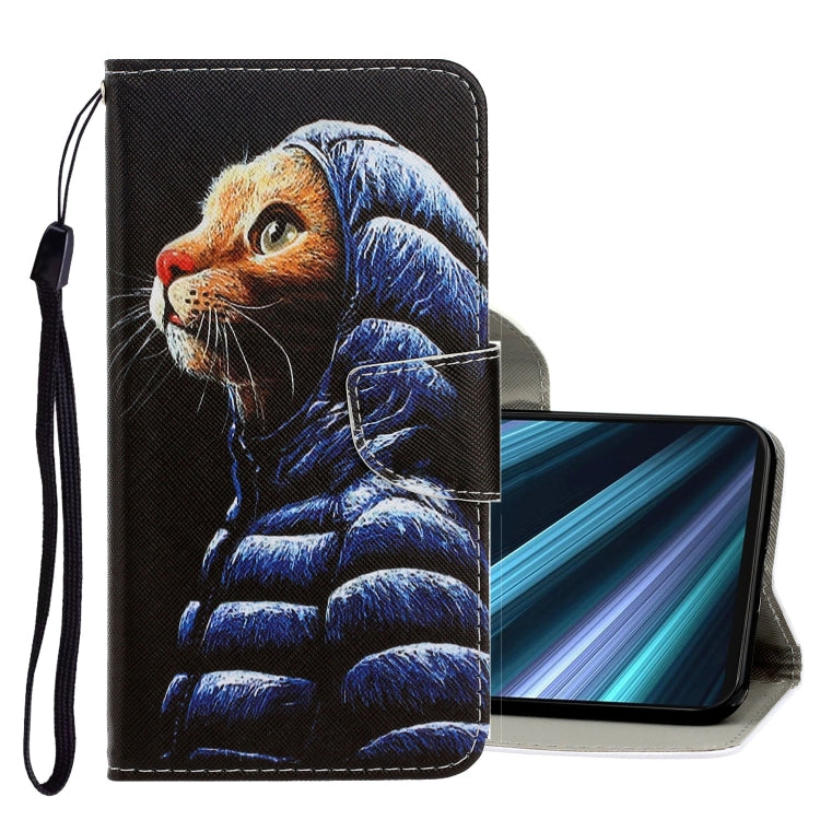 3D Colored Drawing Horizontal Flip PU Leather Case with Holder & Card Slots & Wallet, For Sony Xperia XZ4