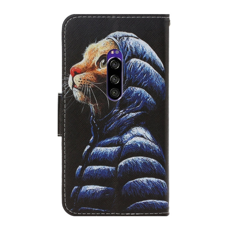 3D Colored Drawing Horizontal Flip PU Leather Case with Holder & Card Slots & Wallet, For Sony Xperia XZ4