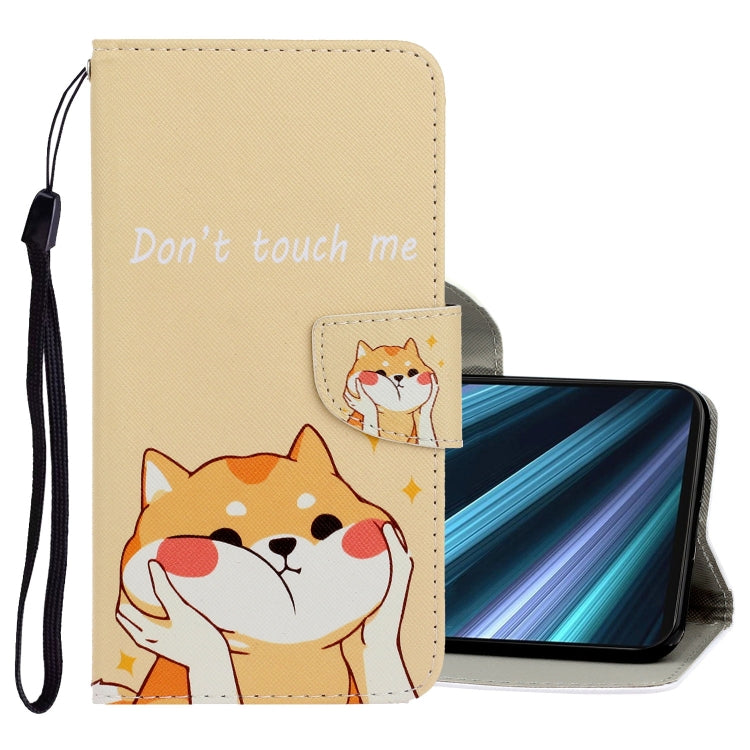 3D Colored Drawing Horizontal Flip PU Leather Case with Holder & Card Slots & Wallet, For Sony Xperia XZ4