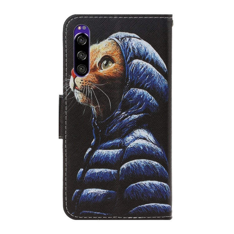 3D Colored Drawing Horizontal Flip PU Leather Case with Holder & Card Slots & Wallet, For Sony Xperia XZ5