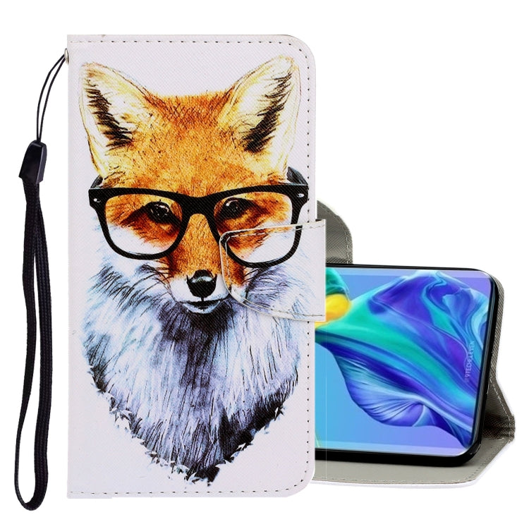 3D Colored Drawing Horizontal Flip PU Leather Case with Holder & Card Slots & Wallet, For Huawei Mate 30