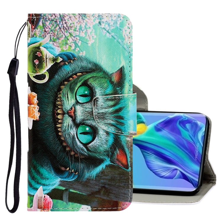 3D Colored Drawing Horizontal Flip PU Leather Case with Holder & Card Slots & Wallet, For Huawei Mate 30