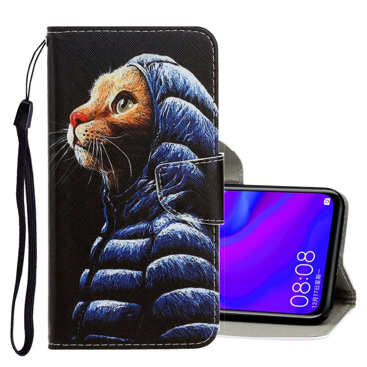 3D Colored Drawing Horizontal Flip PU Leather Case with Holder & Card Slots & Wallet, For Huawei Mate 30 Lite