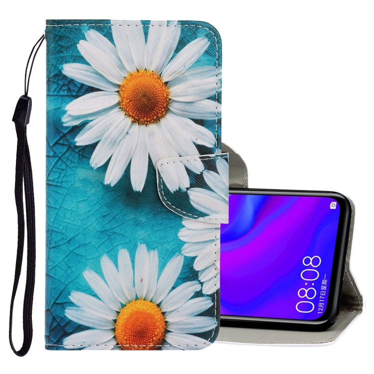 3D Colored Drawing Horizontal Flip PU Leather Case with Holder & Card Slots & Wallet, For Huawei Mate 30 Lite