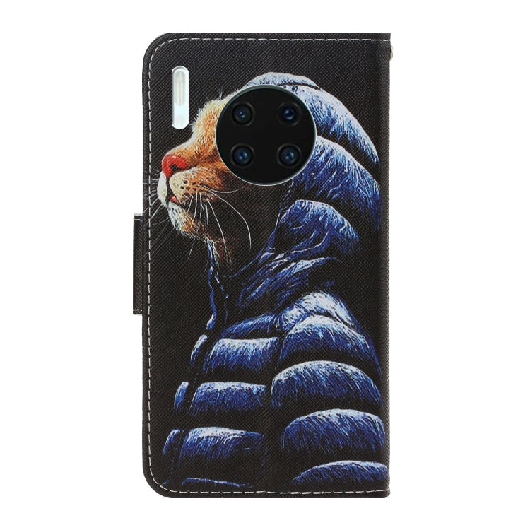 3D Colored Drawing Horizontal Flip PU Leather Case with Holder & Card Slots & Wallet, For Huawei Mate 30 Pro