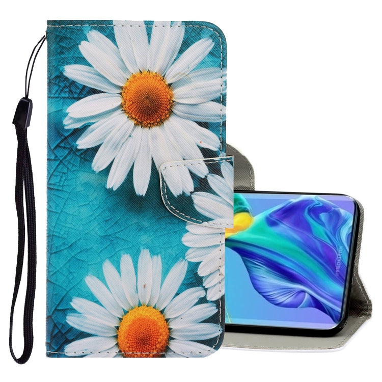 3D Colored Drawing Horizontal Flip PU Leather Case with Holder & Card Slots & Wallet, For Huawei Mate 30 Pro