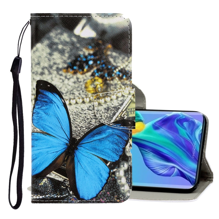 3D Colored Drawing Horizontal Flip PU Leather Case with Holder & Card Slots & Wallet, For Huawei Mate 30 Pro