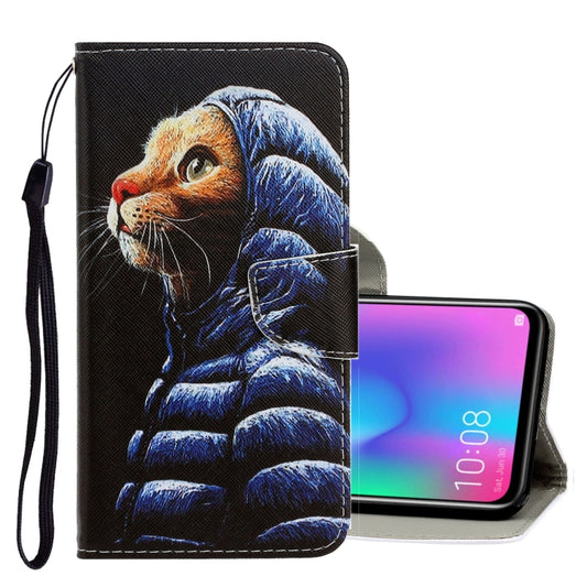 3D Colored Drawing Horizontal Flip PU Leather Case with Holder & Card Slots & Wallet, For Huawei Honor 10 Lite