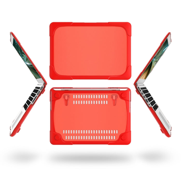 TPU + PC Two Color Laptop Protective Case