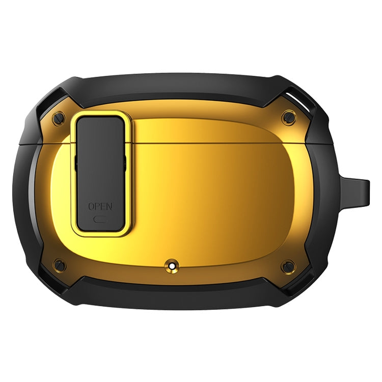 Bumblebee Armor Earphone Protective Case with Switch & Hook For Beats Studio Buds, with Switch