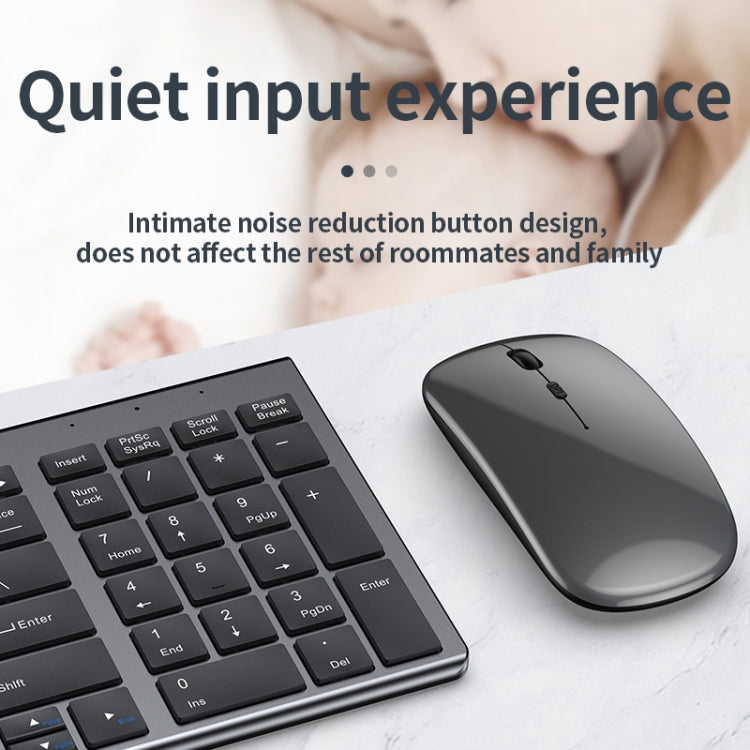 109 Three-mode Wireless Bluetooth Keyboard Mouse Set, Three-mode Keyboard Mouse Set