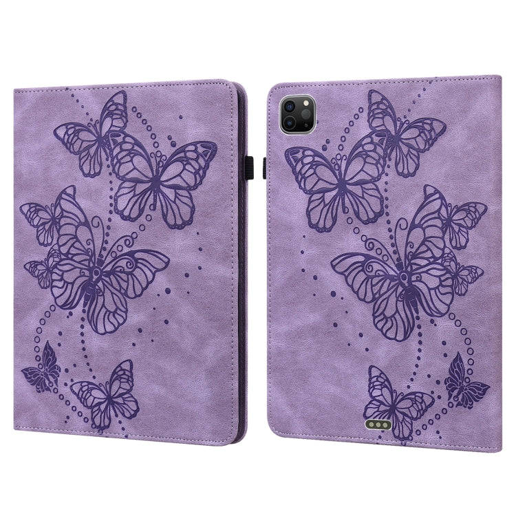 Embossed Butterfly Pattern Horizontal Flip Leather Tablet Case, For iPad mini 2024 / mini 6, For iPad Pro 11 2022 / 2021 / Air 4, For iPad 10.2 / Air 10.5 2019, For iPad mini 5 / 4 / 3 / 2 / 1, For iPad 9.7 (2018/2017) / Air 2 / Air