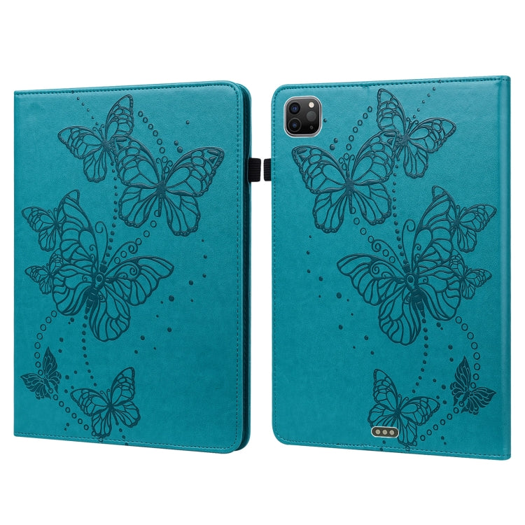 Embossed Butterfly Pattern Horizontal Flip Leather Tablet Case, For iPad mini 2024 / mini 6, For iPad Pro 11 2022 / 2021 / Air 4, For iPad 10.2 / Air 10.5 2019, For iPad mini 5 / 4 / 3 / 2 / 1, For iPad 9.7 (2018/2017) / Air 2 / Air