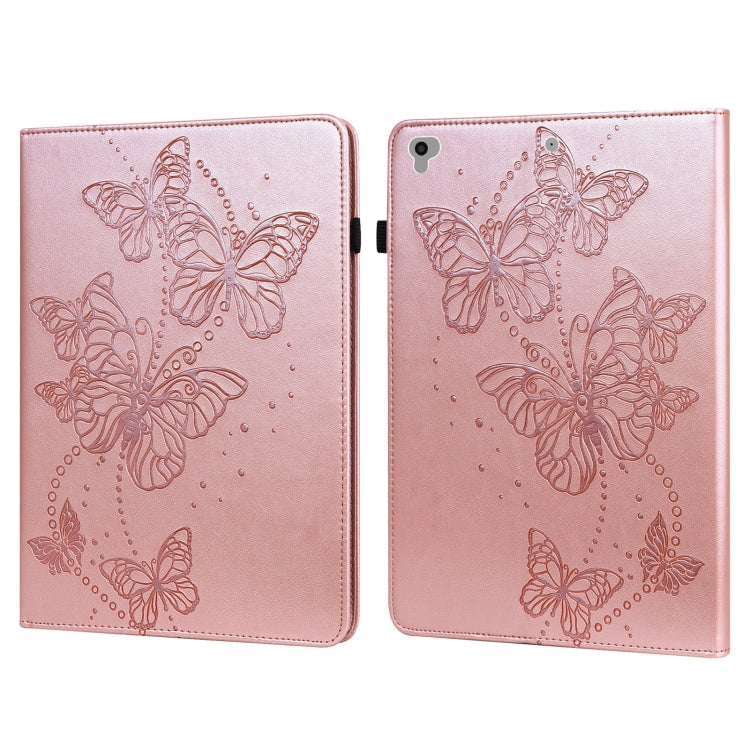 Embossed Butterfly Pattern Horizontal Flip Leather Tablet Case, For iPad mini 2024 / mini 6, For iPad Pro 11 2022 / 2021 / Air 4, For iPad 10.2 / Air 10.5 2019, For iPad mini 5 / 4 / 3 / 2 / 1, For iPad 9.7 (2018/2017) / Air 2 / Air