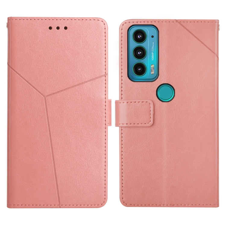 Y Stitching Horizontal Flip Leather Phone Case with Holder & Card Slots & Wallet & Photo Frame, For Motorola Moto E7, For Motorola Moto E7 Power, For Motorola Edge 20, For Motorola Edge 20 Lite, For Motorola Edge 20 Pro, For Motorola Edge S / G100