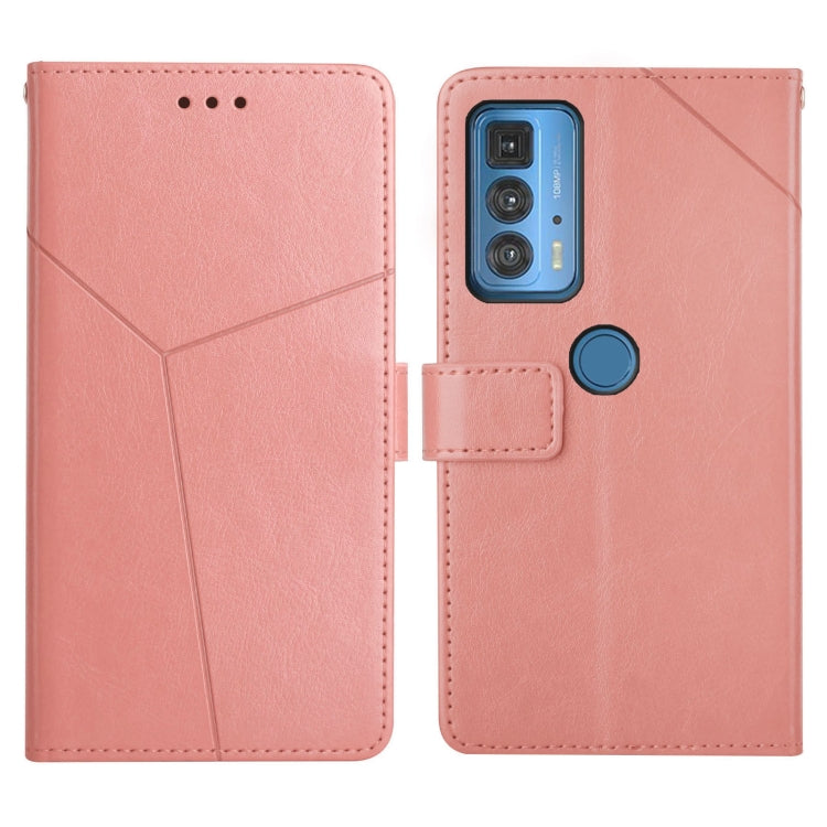 Y Stitching Horizontal Flip Leather Phone Case with Holder & Card Slots & Wallet & Photo Frame, For Motorola Moto E7, For Motorola Moto E7 Power, For Motorola Edge 20, For Motorola Edge 20 Lite, For Motorola Edge 20 Pro, For Motorola Edge S / G100