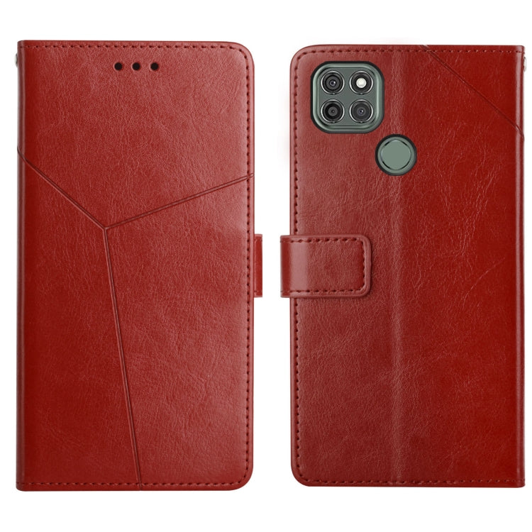 Y Stitching Horizontal Flip Leather Phone Case with Holder & Card Slots & Wallet & Photo Frame, For Motorola Moto G9 Plus, For Motorola Moto G9 Power, For Motorola Moto G9 / G9 Play, For Motorola Moto G10 / G20 / G30