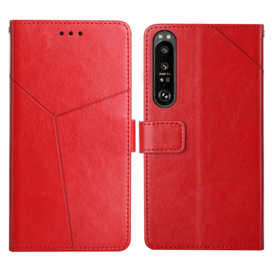 Y Stitching Horizontal Flip Leather Phone Case with Holder & Card Slots & Wallet & Photo Frame, For Sony Xperia 5 III, For Sony Xperia 10 III, For Sony Xperia Ace II