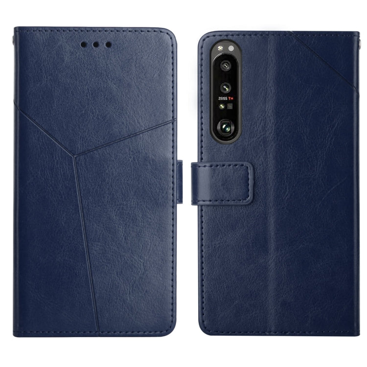Y Stitching Horizontal Flip Leather Phone Case with Holder & Card Slots & Wallet & Photo Frame, For Sony Xperia 5 III, For Sony Xperia 10 III, For Sony Xperia Ace II