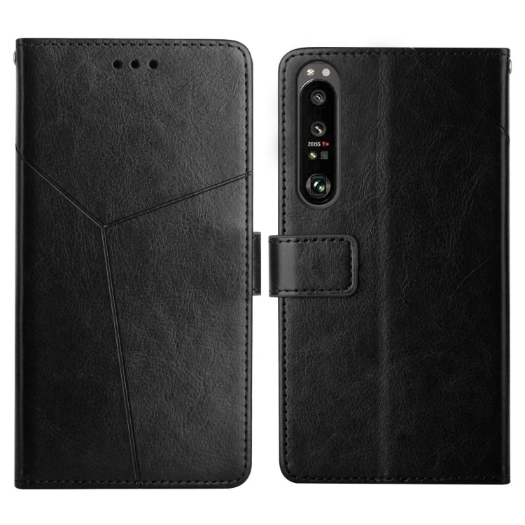 Y Stitching Horizontal Flip Leather Phone Case with Holder & Card Slots & Wallet & Photo Frame, For Sony Xperia 5 III, For Sony Xperia 10 III, For Sony Xperia Ace II