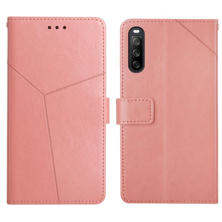 Y Stitching Horizontal Flip Leather Phone Case with Holder & Card Slots & Wallet & Photo Frame, For Sony Xperia 5 III, For Sony Xperia 10 III, For Sony Xperia Ace II