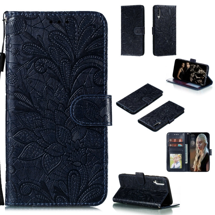 Lace Flower Horizontal Flip Leather Case with Holder & Card Slots & Wallet & Photo Frame, For LG K30, For Sony Xperia 5, For Nokia 7.2, For Huawei Honor Play 3, For Galaxy A70s