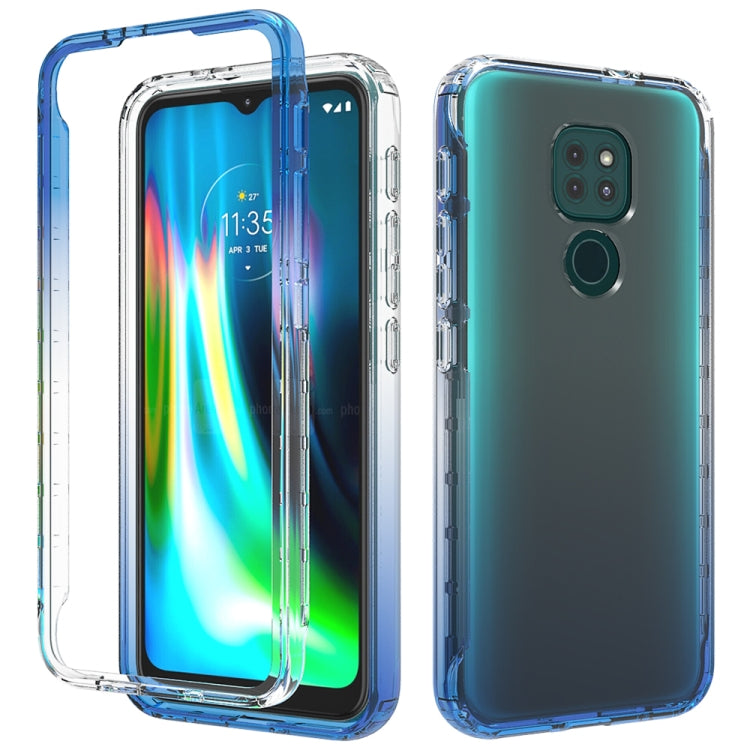 Shockproof High Transparency Two-color Gradual Change PC+TPU Candy Colors Phone Protective Case, For LG Velvet, For Motorola Moto G9 Play, For Motorola Moto G9 Plus, For Motorola Moto G9 Power, For Motorola Moto G30