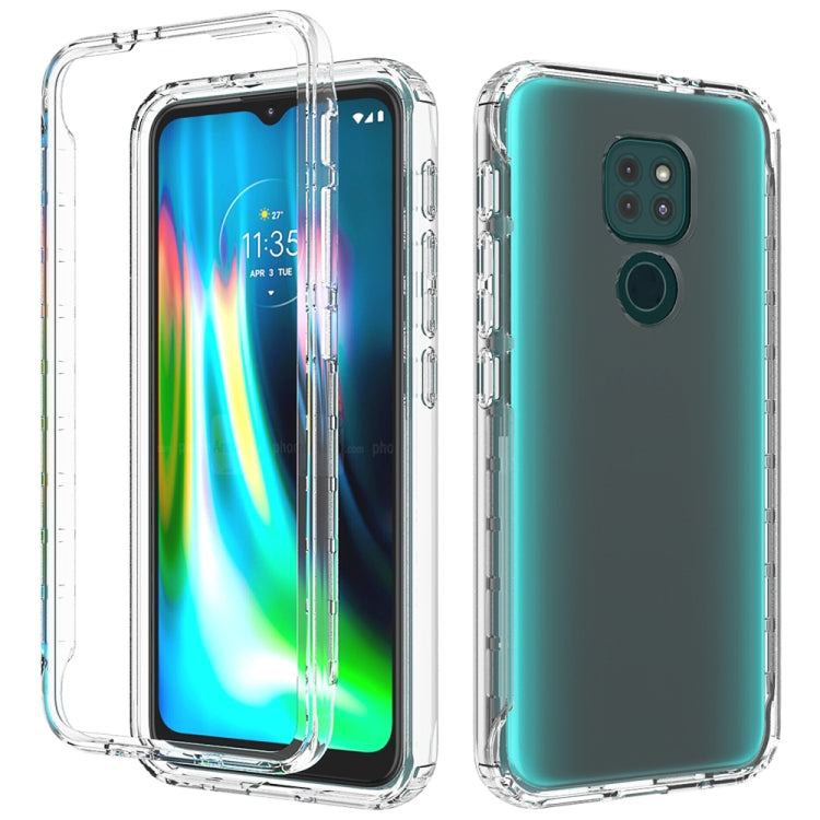 Shockproof High Transparency Two-color Gradual Change PC+TPU Candy Colors Phone Protective Case, For LG Velvet, For Motorola Moto G9 Play, For Motorola Moto G9 Plus, For Motorola Moto G9 Power, For Motorola Moto G30