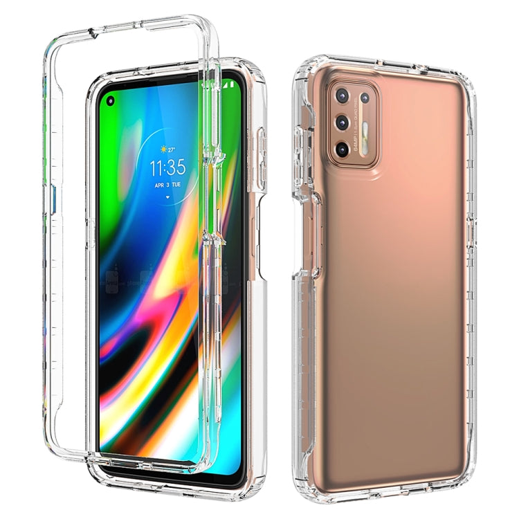 Shockproof High Transparency Two-color Gradual Change PC+TPU Candy Colors Phone Protective Case, For LG Velvet, For Motorola Moto G9 Play, For Motorola Moto G9 Plus, For Motorola Moto G9 Power, For Motorola Moto G30