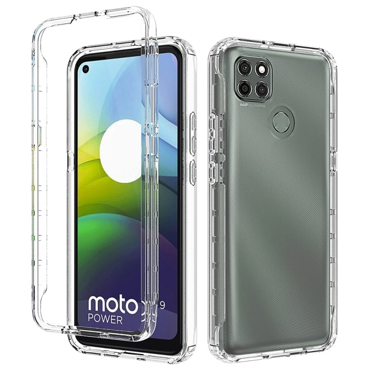 Shockproof High Transparency Two-color Gradual Change PC+TPU Candy Colors Phone Protective Case, For LG Velvet, For Motorola Moto G9 Play, For Motorola Moto G9 Plus, For Motorola Moto G9 Power, For Motorola Moto G30