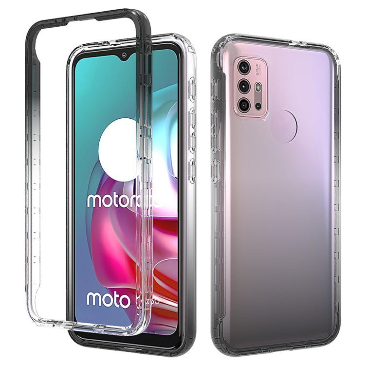 Shockproof High Transparency Two-color Gradual Change PC+TPU Candy Colors Phone Protective Case, For LG Velvet, For Motorola Moto G9 Play, For Motorola Moto G9 Plus, For Motorola Moto G9 Power, For Motorola Moto G30