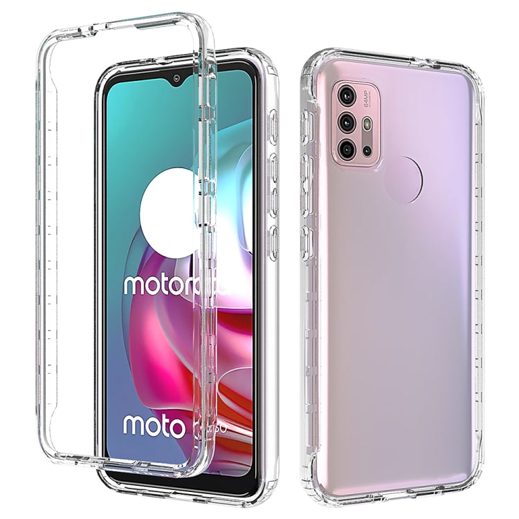 Shockproof High Transparency Two-color Gradual Change PC+TPU Candy Colors Phone Protective Case, For LG Velvet, For Motorola Moto G9 Play, For Motorola Moto G9 Plus, For Motorola Moto G9 Power, For Motorola Moto G30