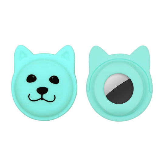 Cute Cartoon Pet Collar Anti-lost Tracker Silicone Case For AirTag, Serious Face, Naughty Smiley, Hanhan Smiley