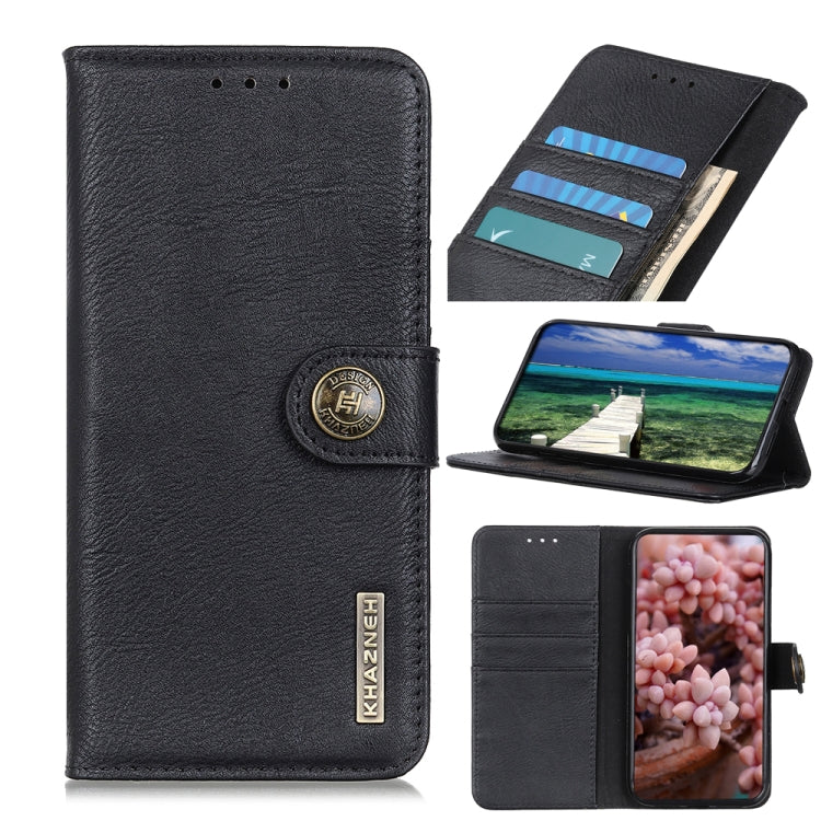 KHAZNEH Cowhide Texture Horizontal Flip Leather Phone Case with Holder & Card Slots & Wallet, For Sony Xperia Pro-I