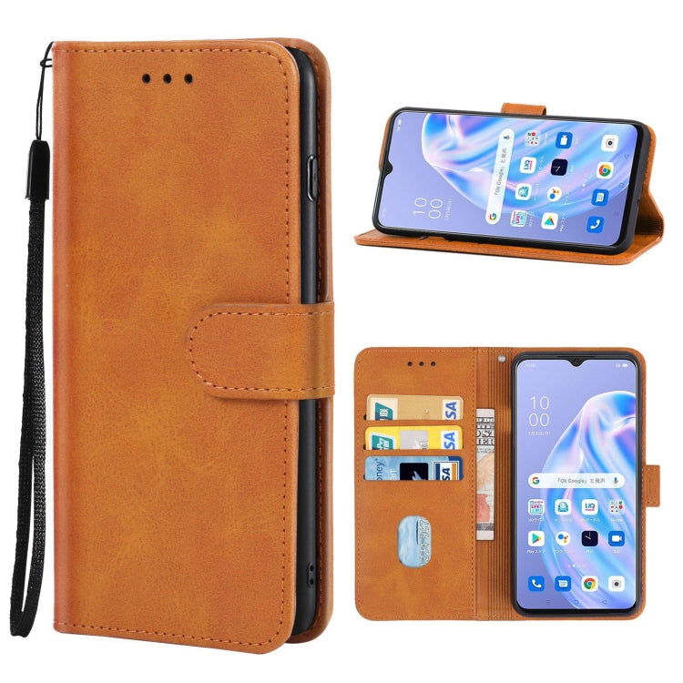 Leather Phone Case, For HTC U20 5G, For LG Style3 L-41A JP Version, For LG Velvet 4G / 5G, For OPPO Realme 5 / 5i / 5s / 6i / Narzo 20A, For OPPO Reno3 A JP Version, For TCL 10 Pro, For vivo Y51 2020 (India) / Y31 2021