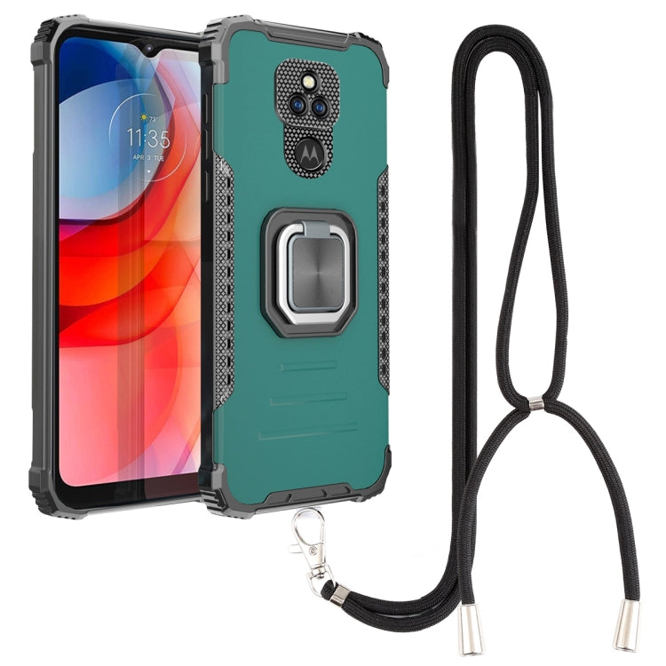 Aluminum Alloy + TPU Phone Case with Lanyard, For Motorola Moto G Play 2021, For Motorola Moto G Power 2021, For Motorola Moto G Stylus 2021, For Motorola Moto G9 / G9 Play / E7 Plus, For Xiaomi Poco X3 / X3 NFC, For Xiaomi Redmi 9C / Redmi 9 India