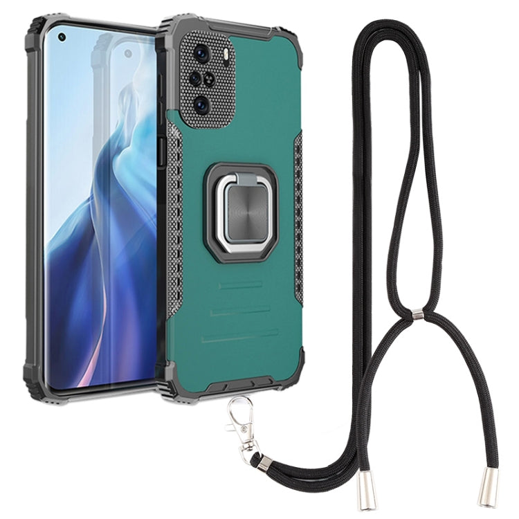 Aluminum Alloy + TPU Phone Case with Lanyard, For Motorola Moto G Play 2021, For Motorola Moto G Power 2021, For Motorola Moto G Stylus 2021, For Motorola Moto G9 / G9 Play / E7 Plus, For Xiaomi Poco X3 / X3 NFC, For Xiaomi Redmi 9C / Redmi 9 India