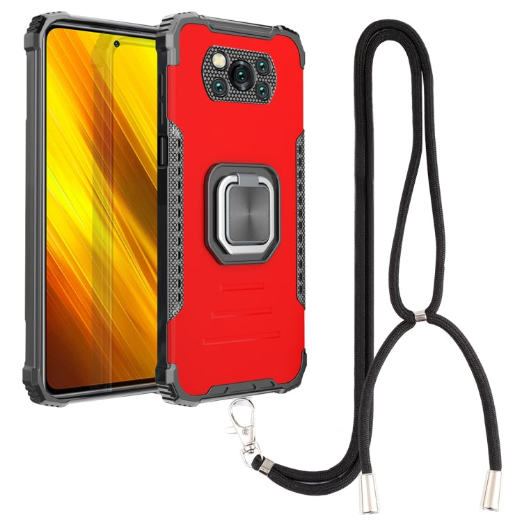 Aluminum Alloy + TPU Phone Case with Lanyard, For Motorola Moto G Play 2021, For Motorola Moto G Power 2021, For Motorola Moto G Stylus 2021, For Motorola Moto G9 / G9 Play / E7 Plus, For Xiaomi Poco X3 / X3 NFC, For Xiaomi Redmi 9C / Redmi 9 India