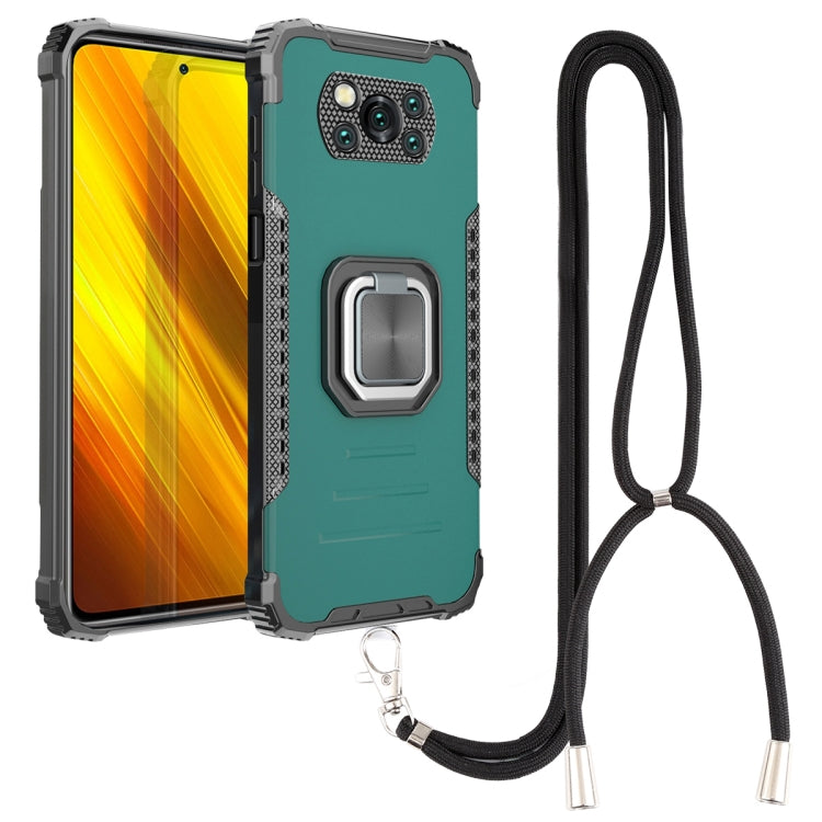 Aluminum Alloy + TPU Phone Case with Lanyard, For Motorola Moto G Play 2021, For Motorola Moto G Power 2021, For Motorola Moto G Stylus 2021, For Motorola Moto G9 / G9 Play / E7 Plus, For Xiaomi Poco X3 / X3 NFC, For Xiaomi Redmi 9C / Redmi 9 India