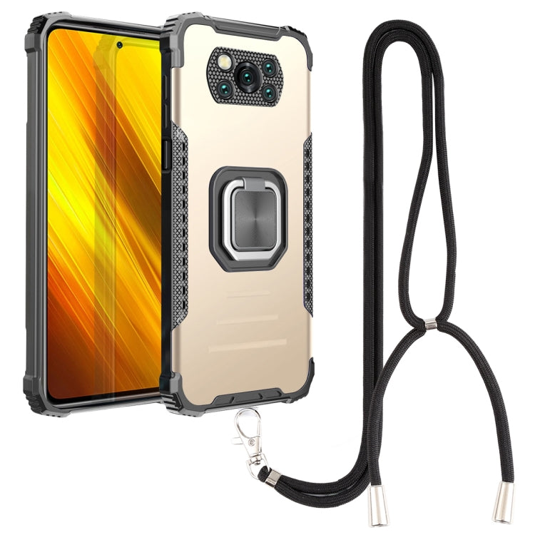 Aluminum Alloy + TPU Phone Case with Lanyard, For Motorola Moto G Play 2021, For Motorola Moto G Power 2021, For Motorola Moto G Stylus 2021, For Motorola Moto G9 / G9 Play / E7 Plus, For Xiaomi Poco X3 / X3 NFC, For Xiaomi Redmi 9C / Redmi 9 India