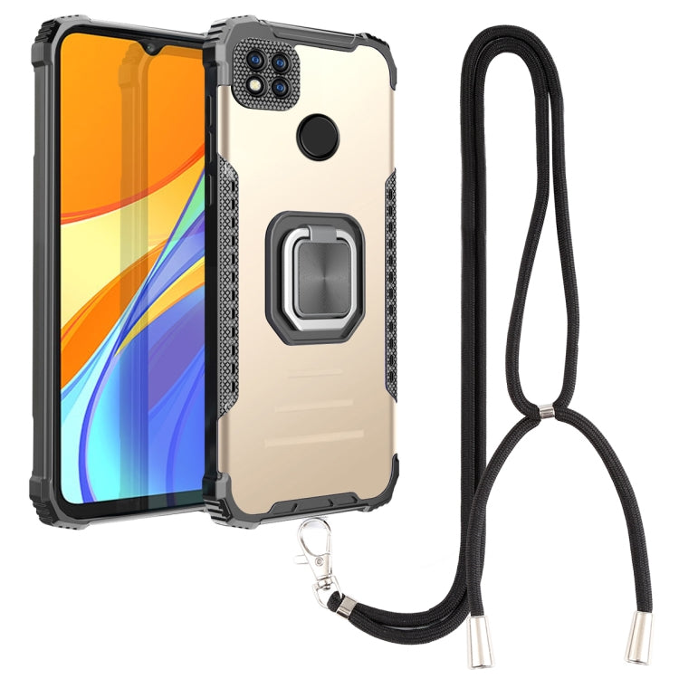 Aluminum Alloy + TPU Phone Case with Lanyard, For Motorola Moto G Play 2021, For Motorola Moto G Power 2021, For Motorola Moto G Stylus 2021, For Motorola Moto G9 / G9 Play / E7 Plus, For Xiaomi Poco X3 / X3 NFC, For Xiaomi Redmi 9C / Redmi 9 India