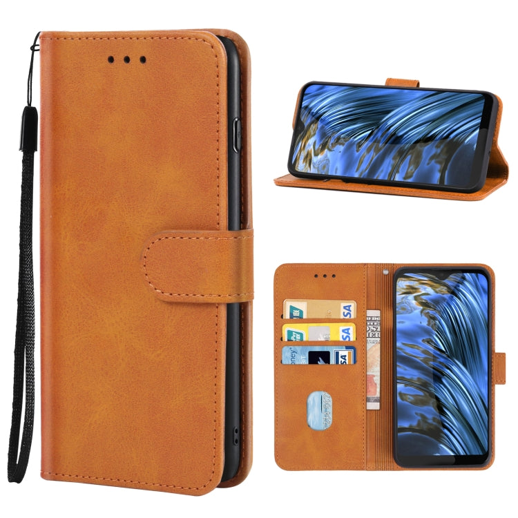 Leather Phone Case, For Kyocera Basio 3, For Leangoo M12, For Leangoo S11, For Leangoo T8S, For Leangoo Z10, For LG V30+, For LG X power 3, For Oukitel K10