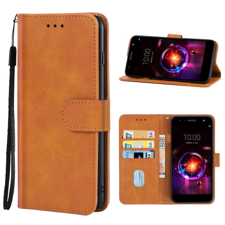 Leather Phone Case, For Kyocera Basio 3, For Leangoo M12, For Leangoo S11, For Leangoo T8S, For Leangoo Z10, For LG V30+, For LG X power 3, For Oukitel K10