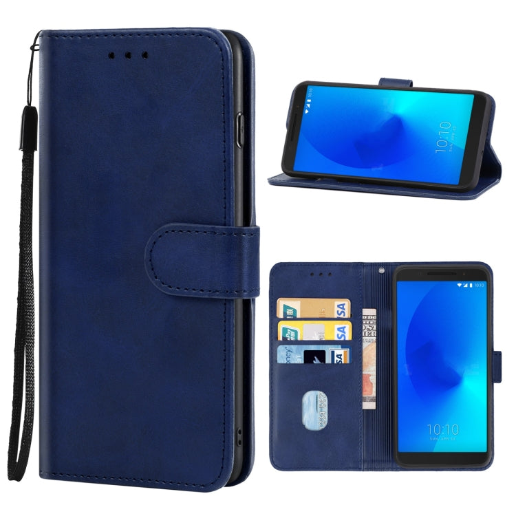 Leather Phone Case, For  Alcatel 1x Fingerprint Version, For Alcatel 1x, For Alcatel 3 2018, For Alcatel 3C 2018, For Alcatel Tetra, For Alcatel 7, For Asus Zenfone Max Pro ZB602KL, For BQ Aquaris C