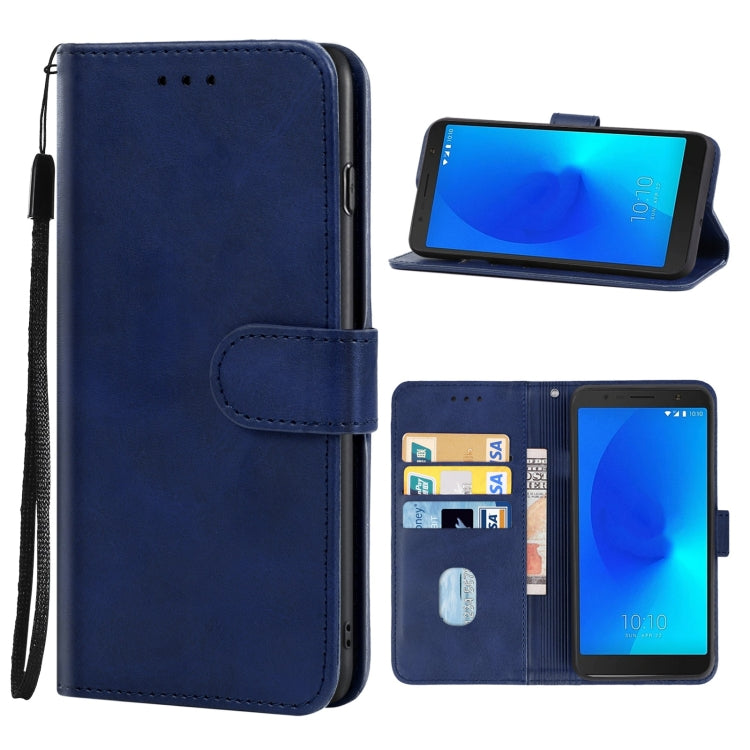 Leather Phone Case, For  Alcatel 1x Fingerprint Version, For Alcatel 1x, For Alcatel 3 2018, For Alcatel 3C 2018, For Alcatel Tetra, For Alcatel 7, For Asus Zenfone Max Pro ZB602KL, For BQ Aquaris C