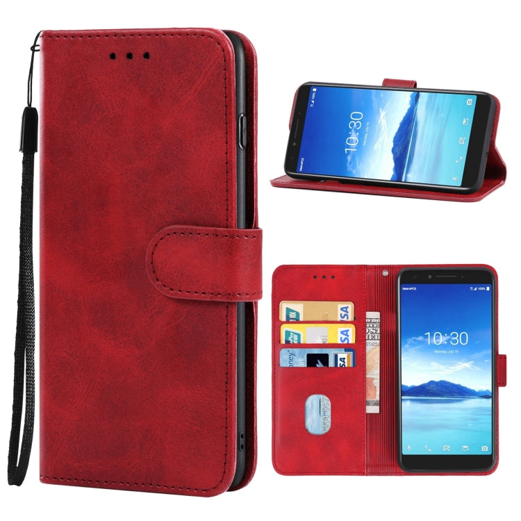 Leather Phone Case, For  Alcatel 1x Fingerprint Version, For Alcatel 1x, For Alcatel 3 2018, For Alcatel 3C 2018, For Alcatel Tetra, For Alcatel 7, For Asus Zenfone Max Pro ZB602KL, For BQ Aquaris C