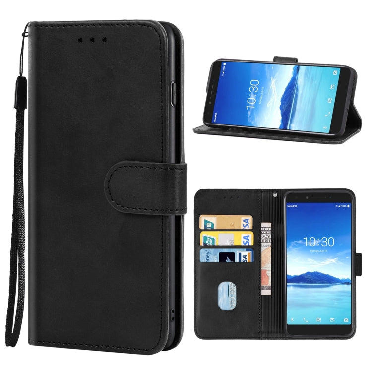 Leather Phone Case, For  Alcatel 1x Fingerprint Version, For Alcatel 1x, For Alcatel 3 2018, For Alcatel 3C 2018, For Alcatel Tetra, For Alcatel 7, For Asus Zenfone Max Pro ZB602KL, For BQ Aquaris C