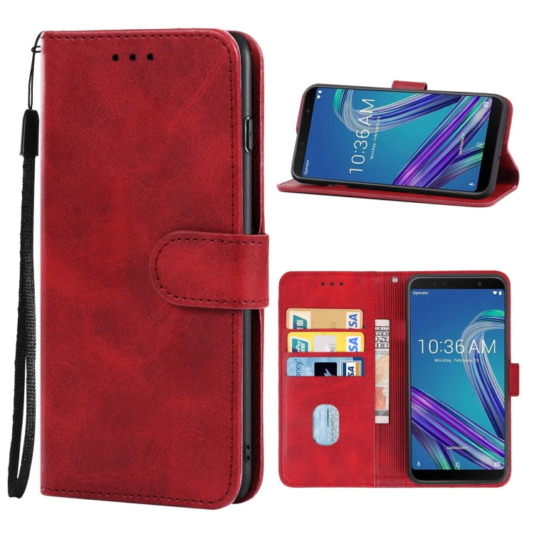 Leather Phone Case, For  Alcatel 1x Fingerprint Version, For Alcatel 1x, For Alcatel 3 2018, For Alcatel 3C 2018, For Alcatel Tetra, For Alcatel 7, For Asus Zenfone Max Pro ZB602KL, For BQ Aquaris C