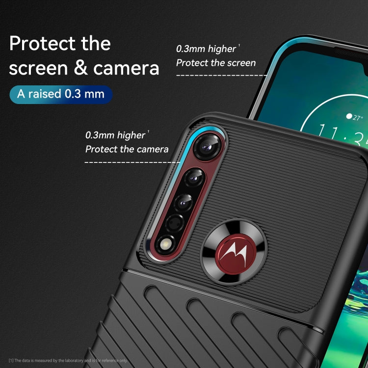 Thunderbolt Shockproof TPU Protective Soft Phone Case, For Motorola One Vision Plus, For Motorola One Hyper, For Motorola Moto G 5G, For Motorola Moto One 5G Ace / One 5G UW Ace, For Lenovo K12, For Lenovo K13