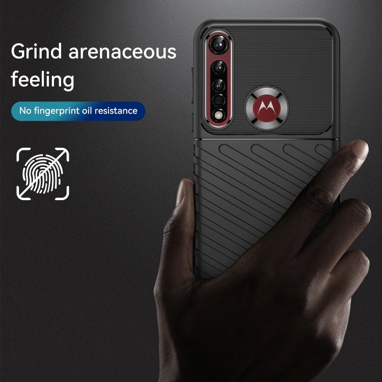 Thunderbolt Shockproof TPU Protective Soft Phone Case, For Motorola One Vision Plus, For Motorola One Hyper, For Motorola Moto G 5G, For Lenovo K12, For Lenovo K13
